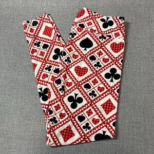 Lularoe TC Leggings NWOT Poke Playing Cards